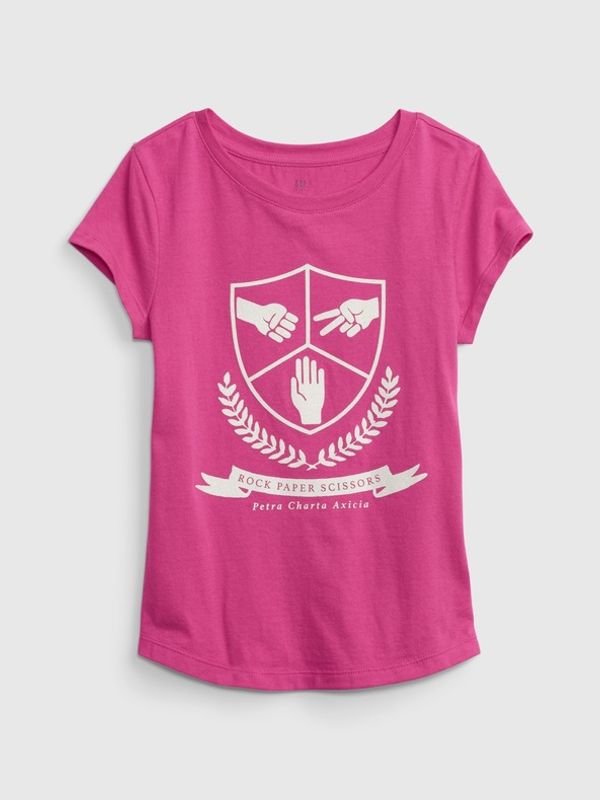 GAP GAP Majica dječja ružičasta