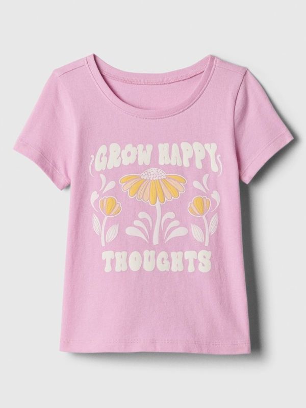 GAP GAP Majica dječja ružičasta