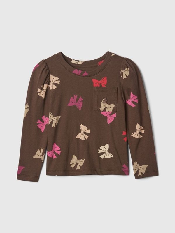 GAP GAP Majica dječja smeđa