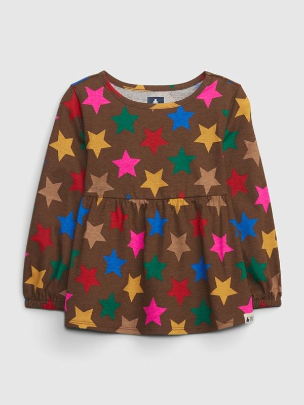 GAP GAP Majica dječja smeđa