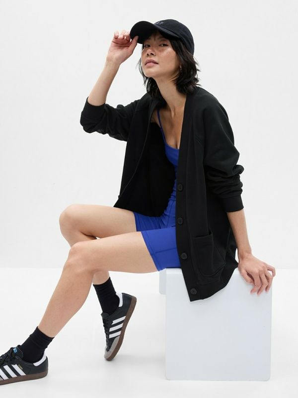 GAP GAP Majica dugih rukava crna