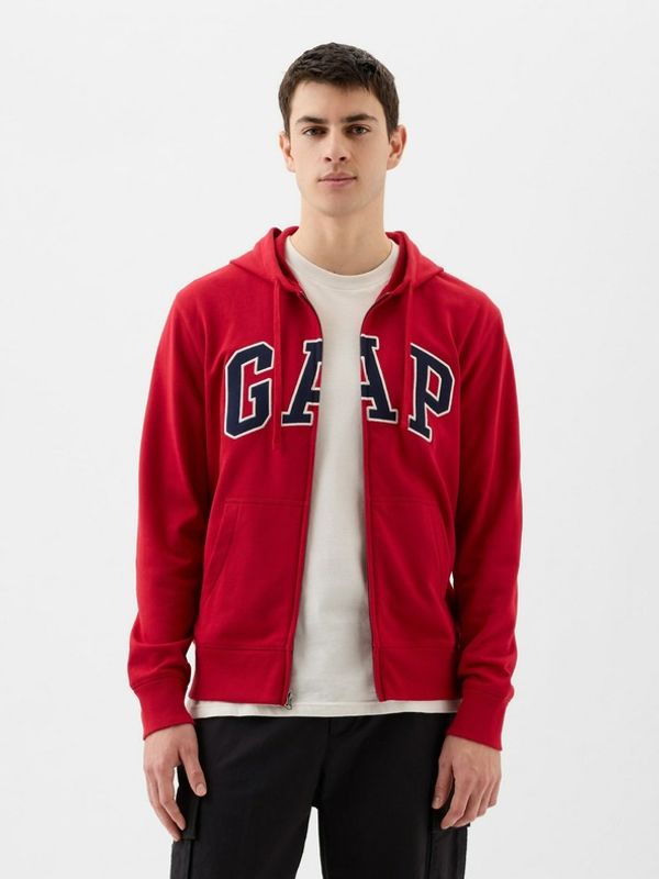 GAP GAP Majica dugih rukava crvena
