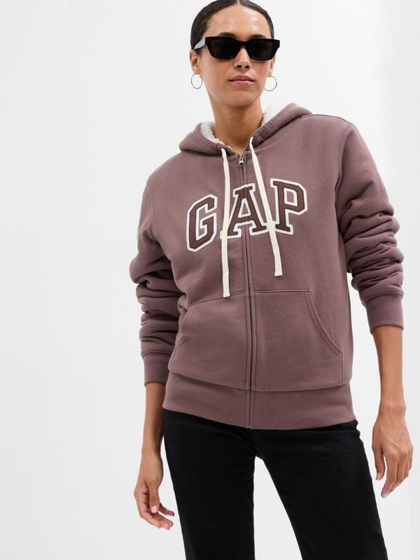 GAP GAP Majica dugih rukava smeđa