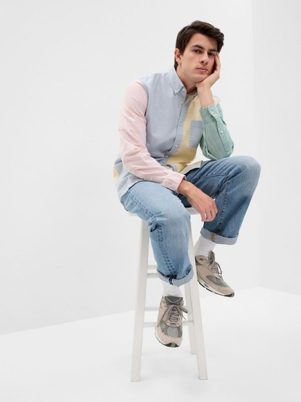 GAP GAP Oxford Košulja plava