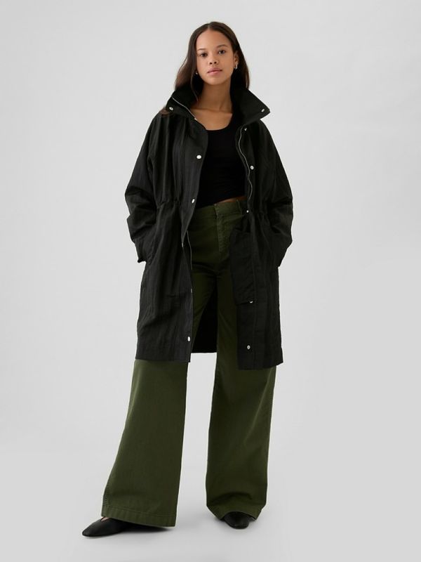 GAP GAP Parka crna