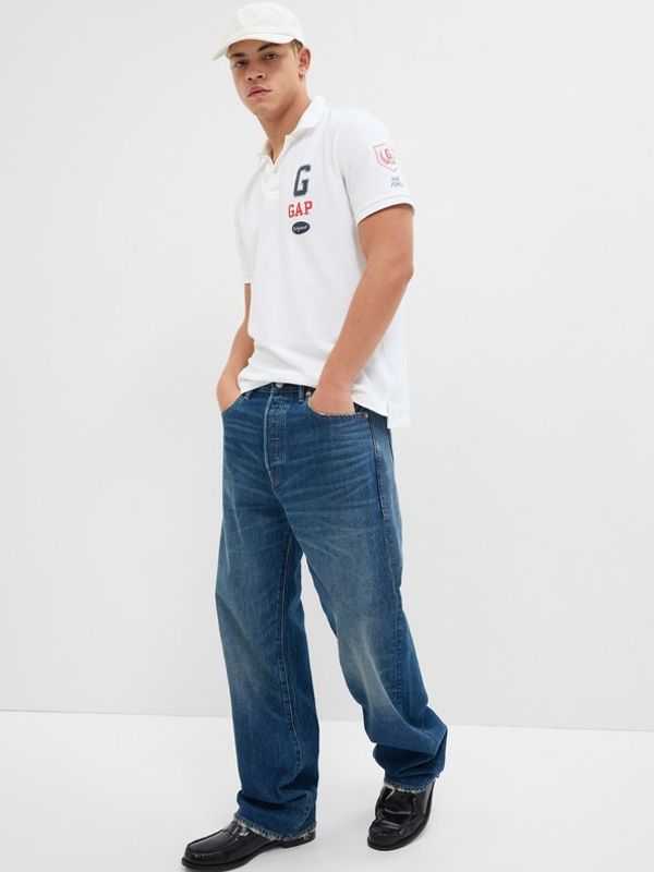 GAP GAP Polo majica bijela