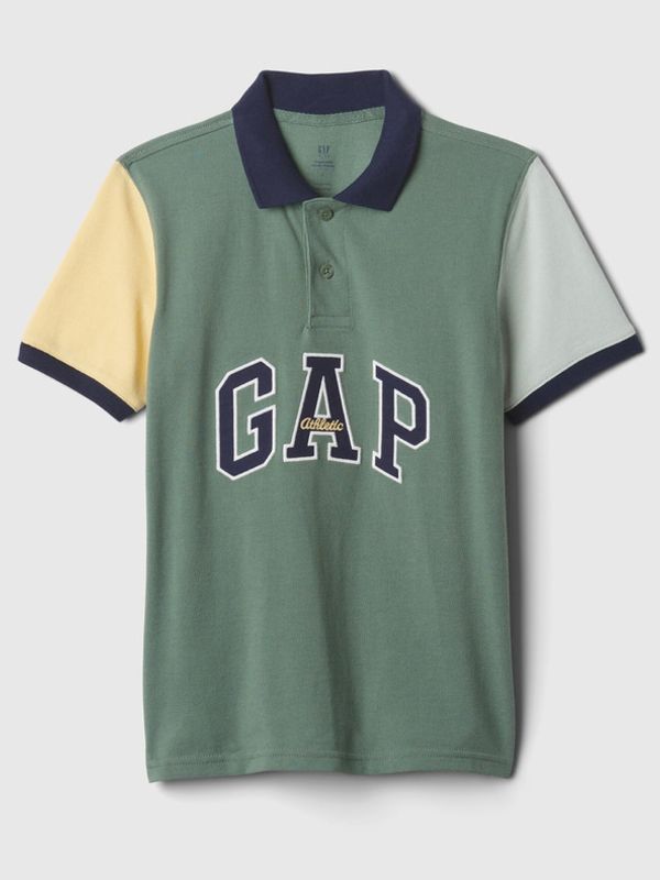 GAP GAP Polo majica dječja zelena