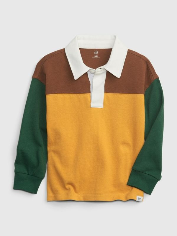 GAP GAP Polo majica dječja žuta