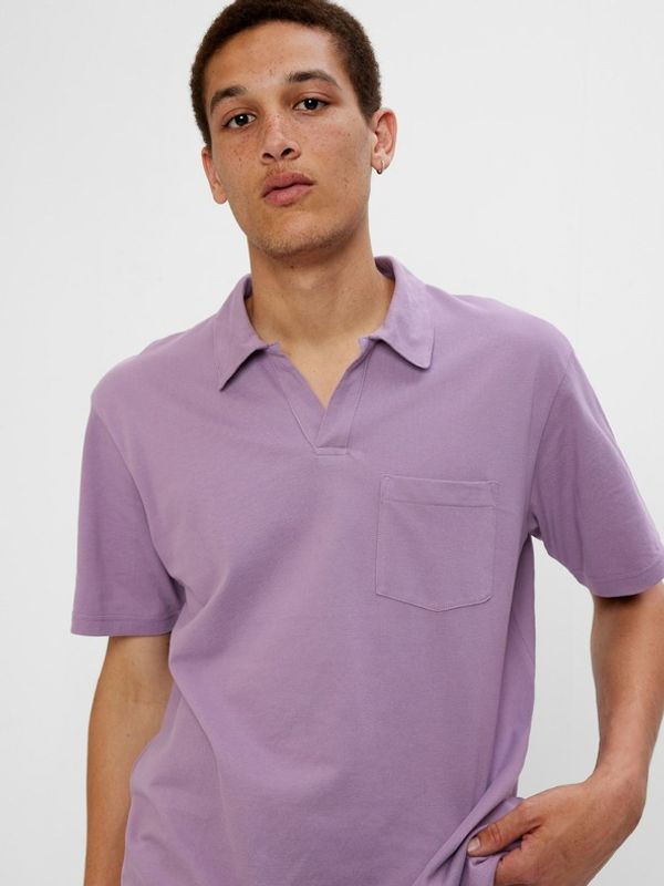 GAP GAP Polo majica ljubičasta