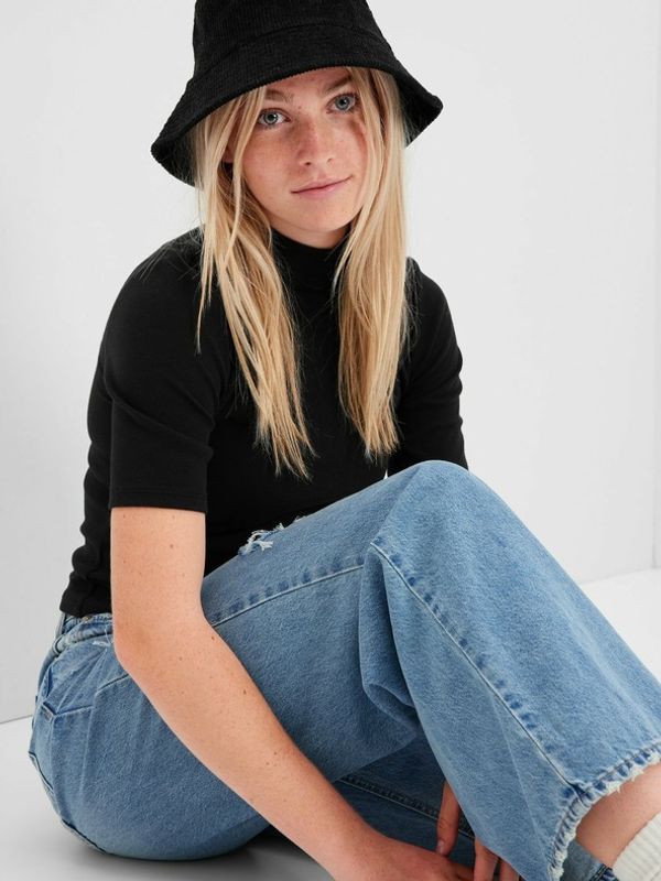 GAP GAP Teen Majica dječja crna