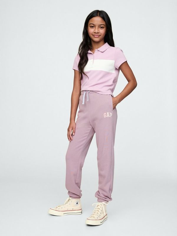 GAP GAP Trenirka dječja donji dio ružičasta