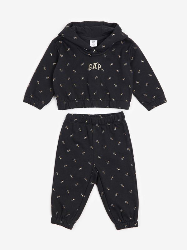 GAP GAP Trenirka dječja (donji i gornji dio) crna