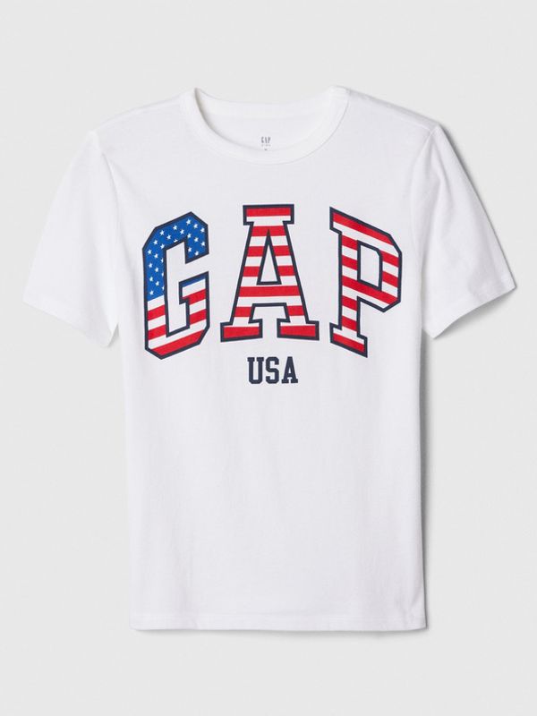 GAP GAP USA Majica dječja bijela