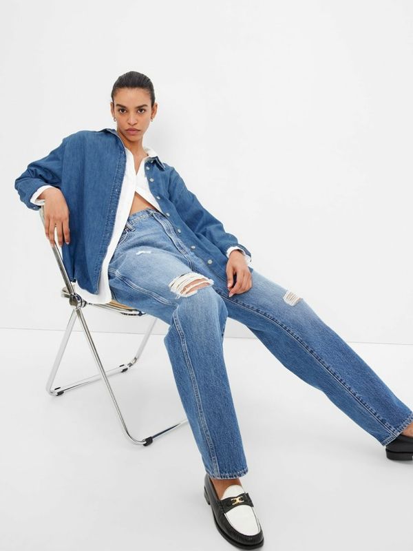 GAP GAP Washwell Bluza plava