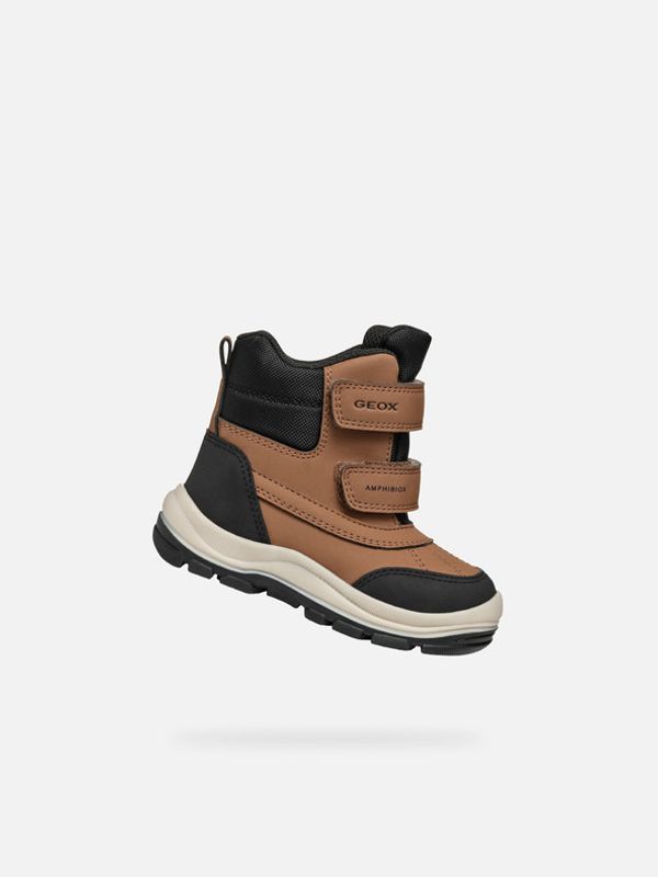 Geox Geox Flanfil B Abx Tenisice dječje smeđa