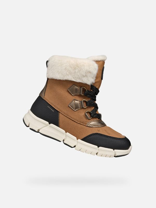 Geox Geox Flexyper AB Tenisice dječje smeđa