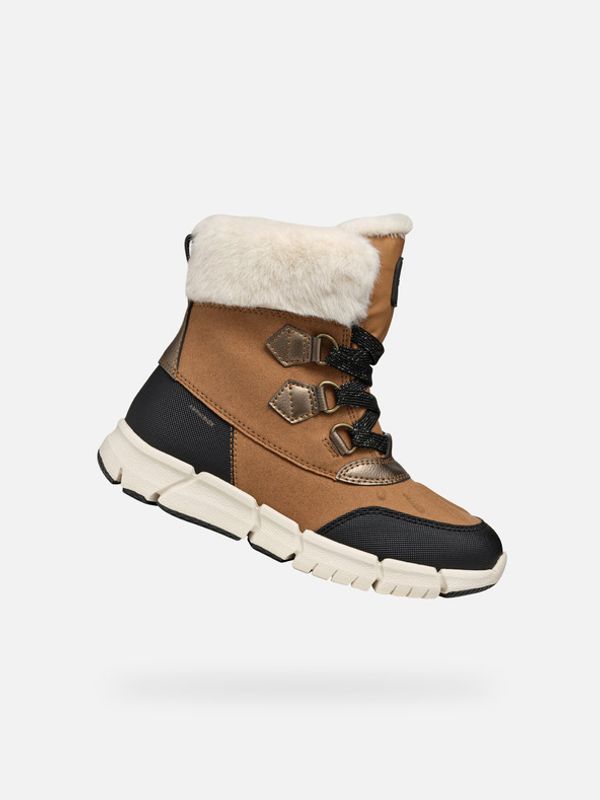 Geox Geox Flexyper AB Tenisice dječje smeđa