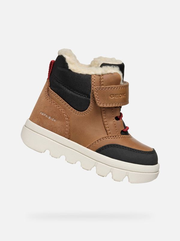 Geox Geox Willaboo B Ab Tenisice dječje smeđa