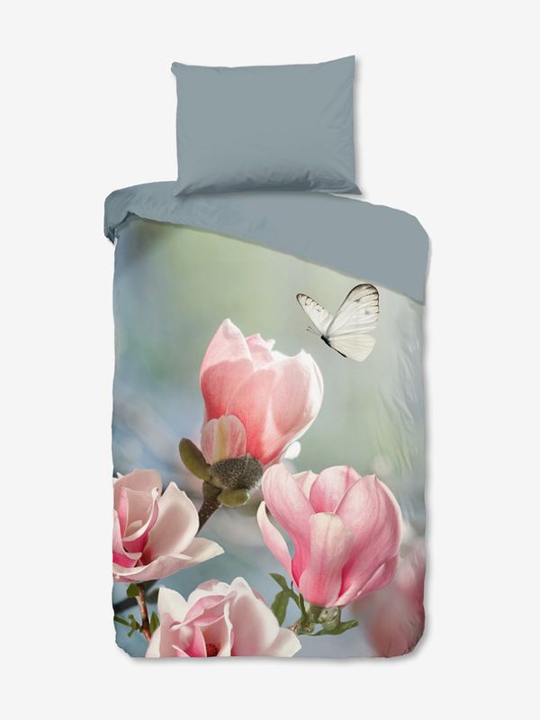 Good Morning Good Morning Close 140x200cm Set posteljine siva