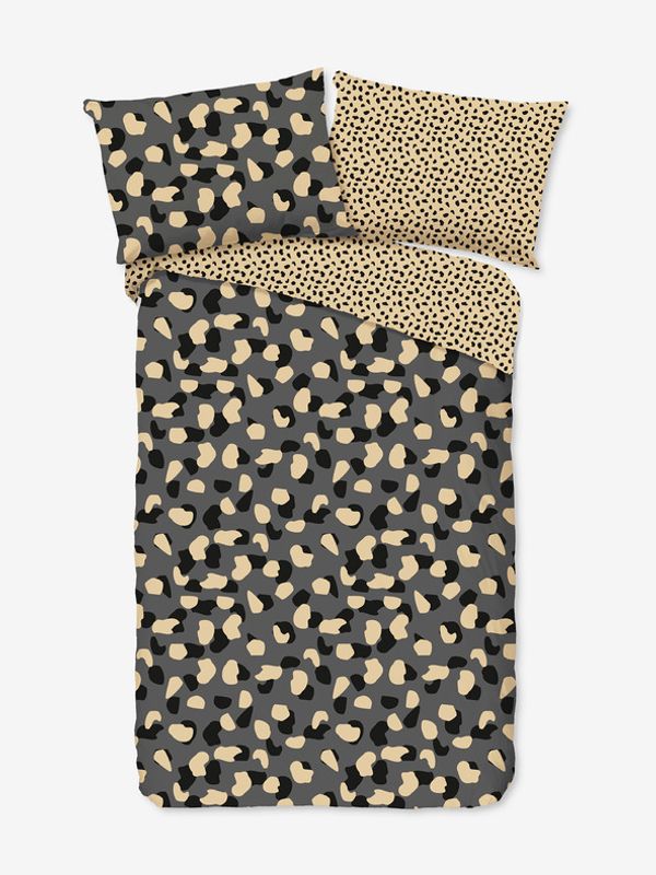 Good Morning Good Morning Spotted 140x200cm Set posteljine siva