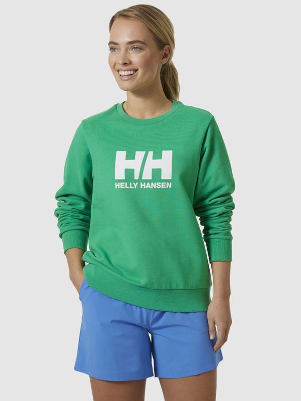 Helly Hansen Helly Hansen HH Logo Crew Sweat 2.0 Majica dugih rukava zelena