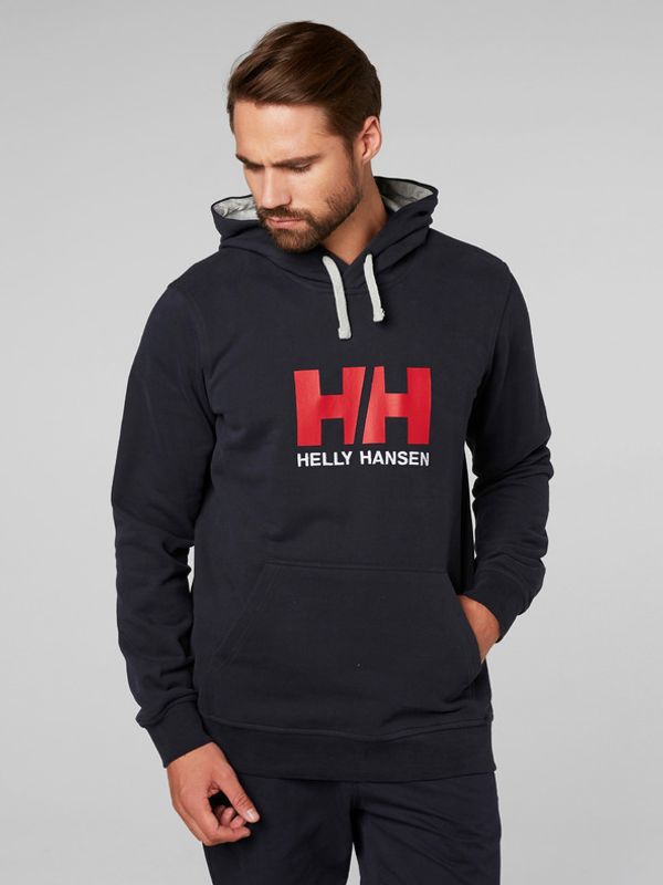Helly Hansen Helly Hansen HH Logo Hodie Majica dugih rukava plava