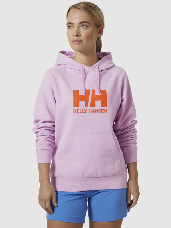 Helly Hansen Helly Hansen HH Logo Hoodie 2.0 Majica dugih rukava ružičasta