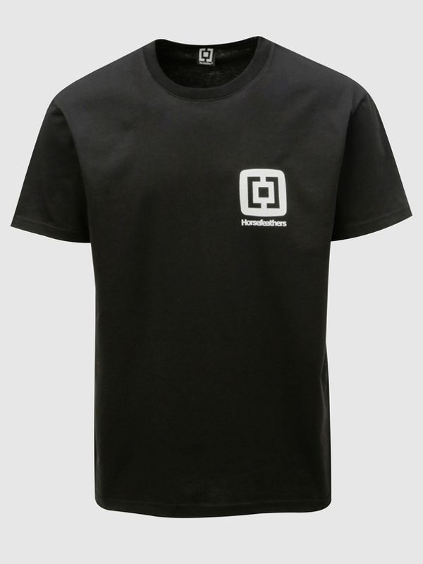 Horsefeathers Horsefeathers Mini Logo Majica crna