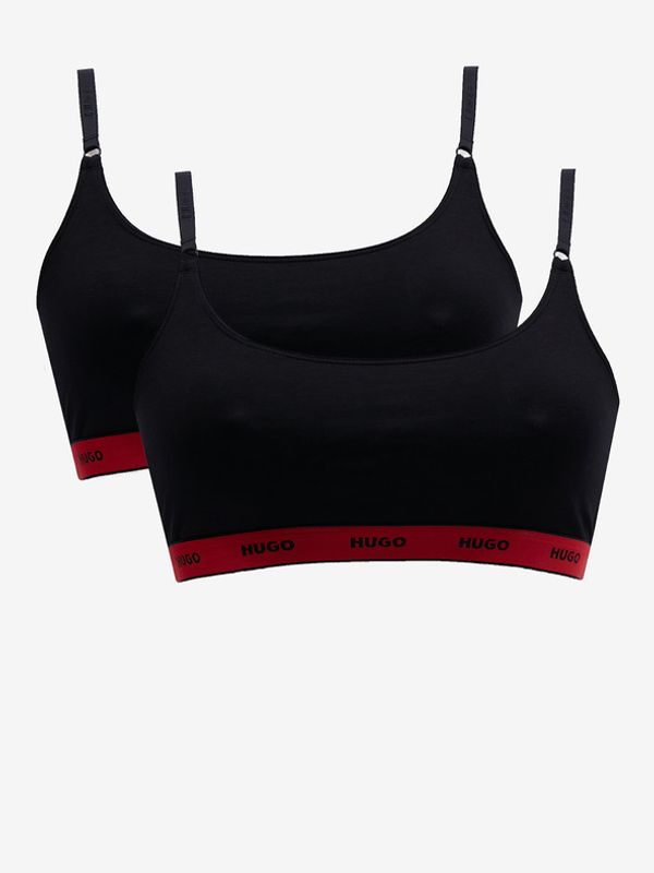 HUGO HUGO 2-pack Grudnjak crna