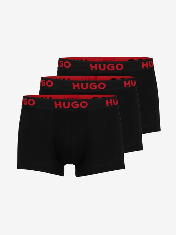 HUGO HUGO 3-pack Bokserice crna