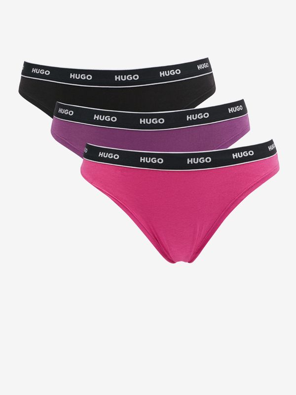 HUGO HUGO 3-pack Gaćice crna
