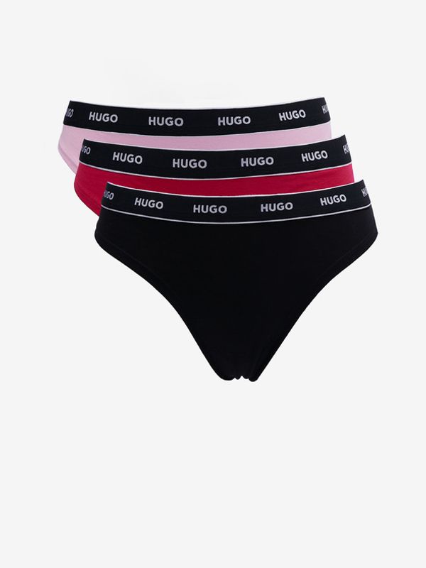 HUGO HUGO 3-pack Gaćice crna