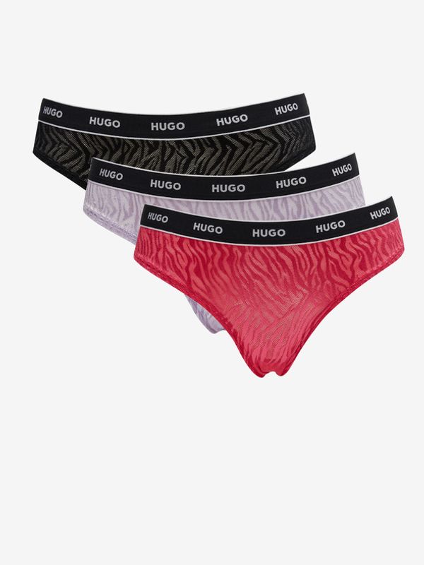 HUGO HUGO 3-pack Gaćice crna