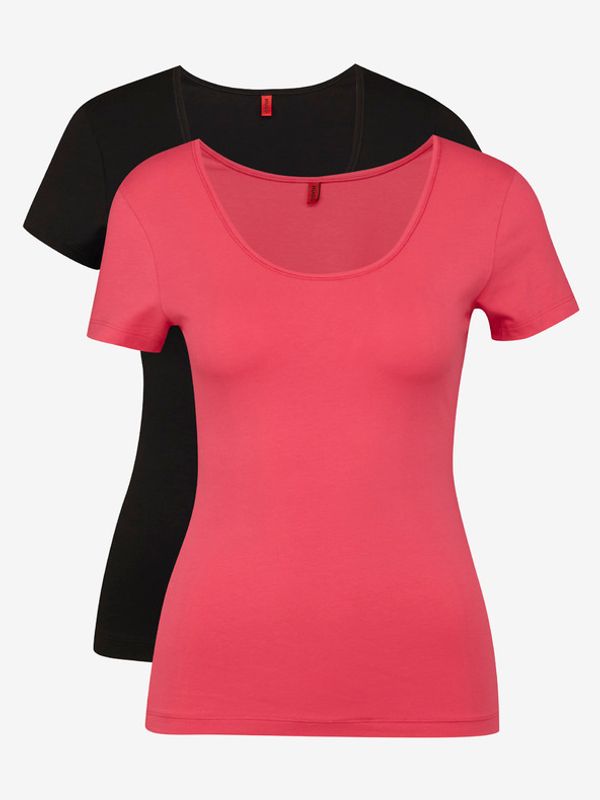 HUGO HUGO Majica 2 kom crna