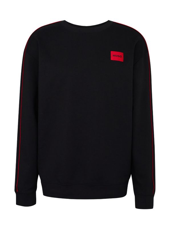 HUGO HUGO Majica dugih rukava crna