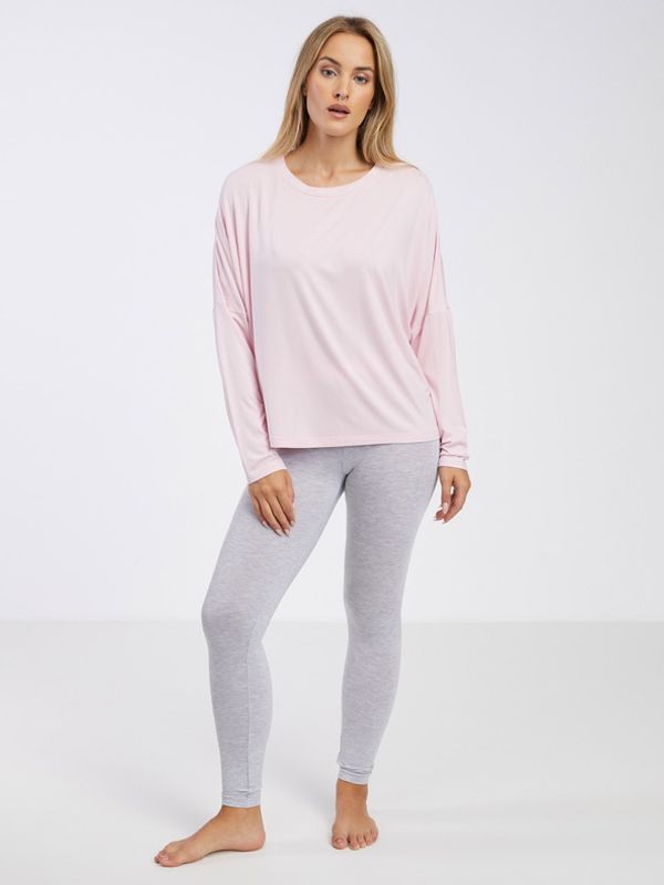 HUGO HUGO Pidžama ružičasta