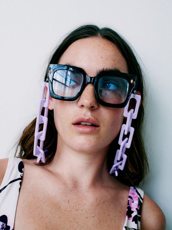 ICHI ICHI Lanac za naočale ljubičasta