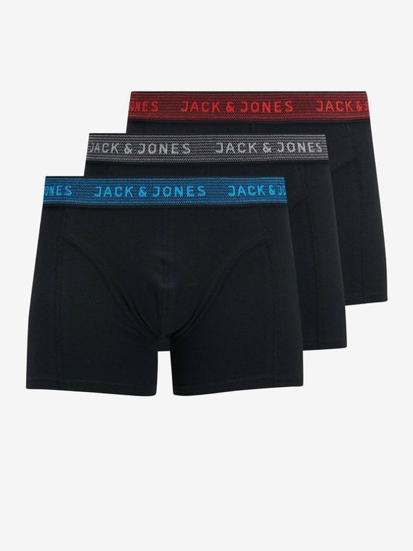 Jack & Jones Jack & Jones 3-pack Bokserice crna