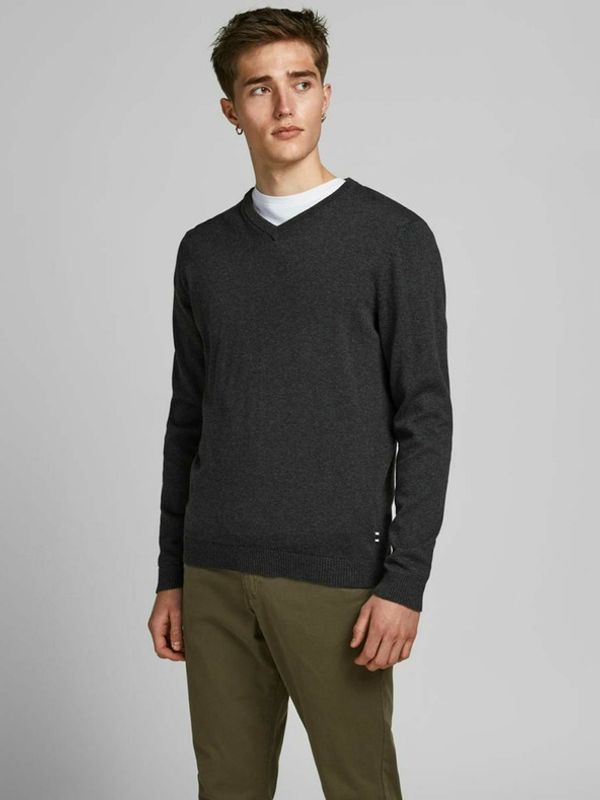Jack & Jones Jack & Jones Basic Džemper siva