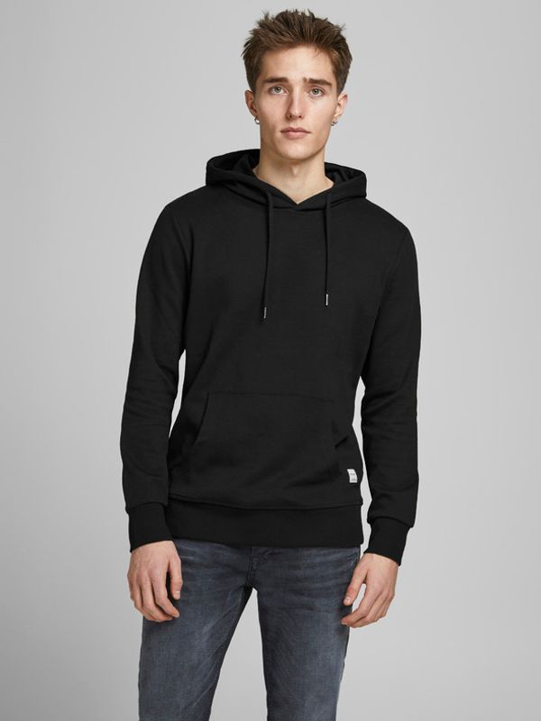 Jack & Jones Jack & Jones Basic Majica dugih rukava crna