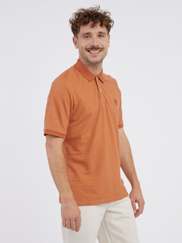 Jack & Jones Jack & Jones Caleb Polo majica narančasta