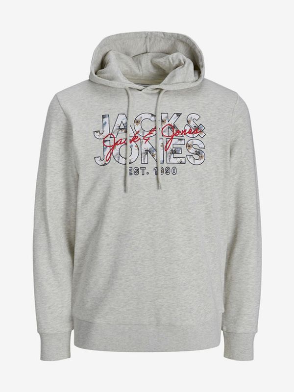 Jack & Jones Jack & Jones Chill Majica dugih rukava siva