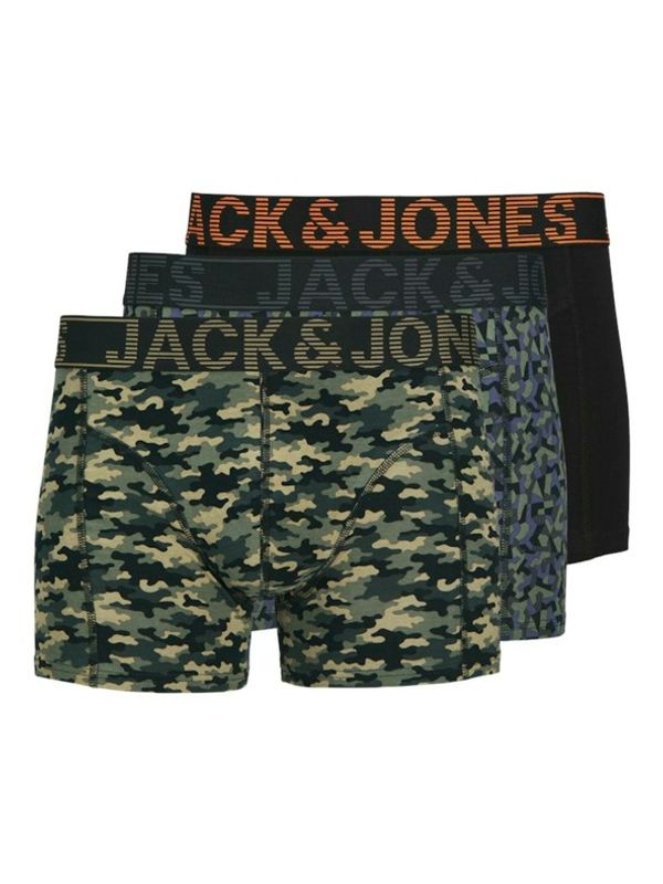 Jack & Jones Jack & Jones Danny 3-pack Bokserice crna