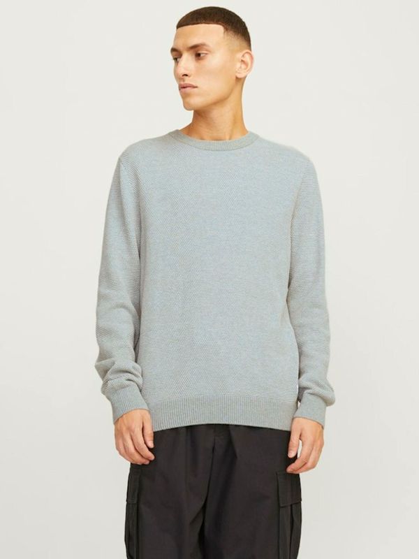 Jack & Jones Jack & Jones Globe Džemper siva