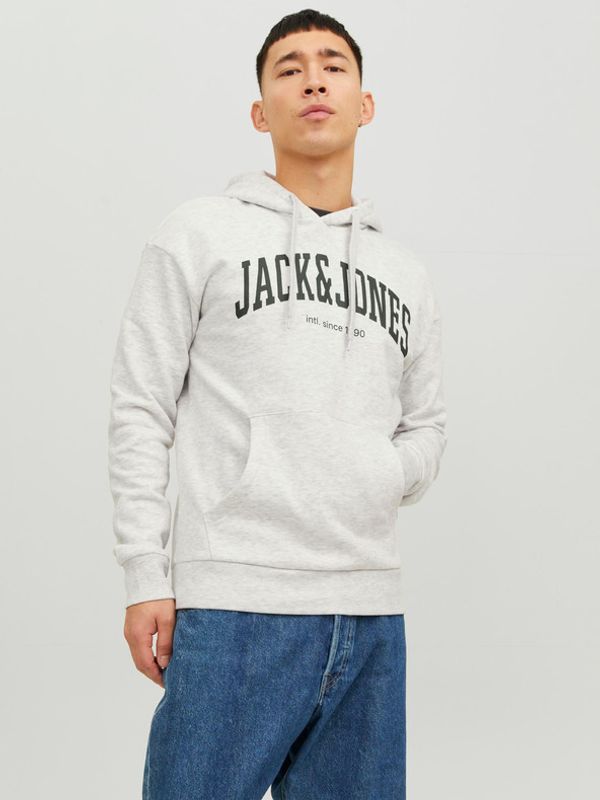 Jack & Jones Jack & Jones Josh Majica dugih rukava siva