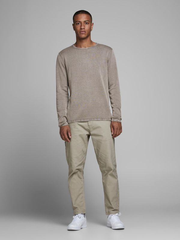 Jack & Jones Jack & Jones Leo Džemper smeđa