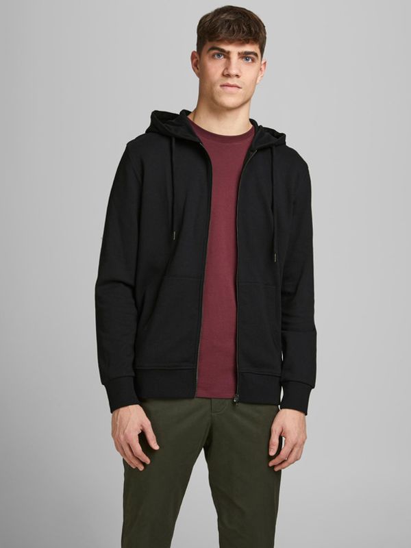 Jack & Jones Jack & Jones Majica dugih rukava crna