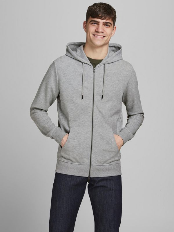 Jack & Jones Jack & Jones Majica dugih rukava siva