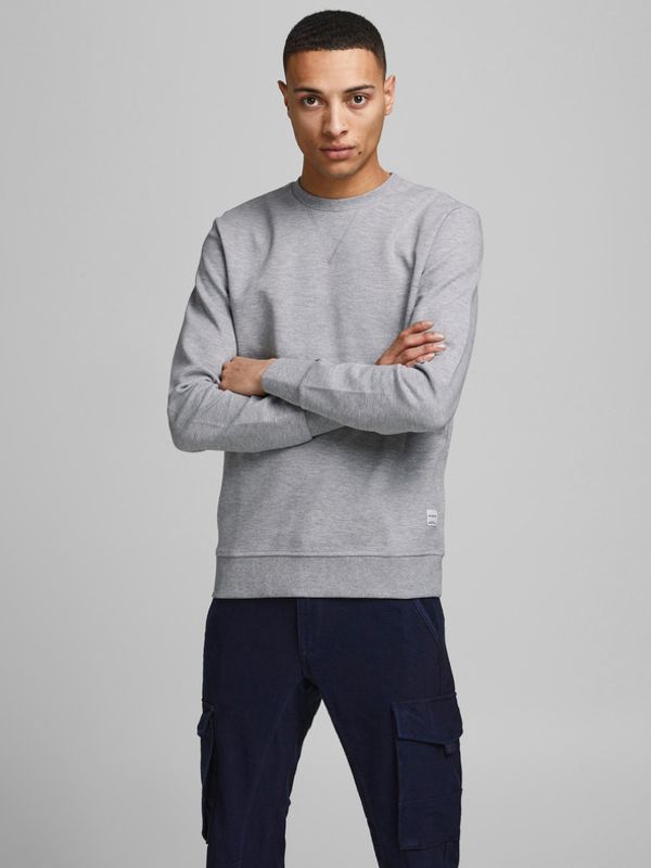 Jack & Jones Jack & Jones Majica dugih rukava siva