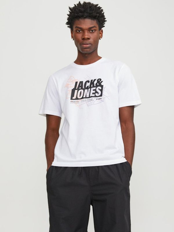Jack & Jones Jack & Jones Map Majica bijela